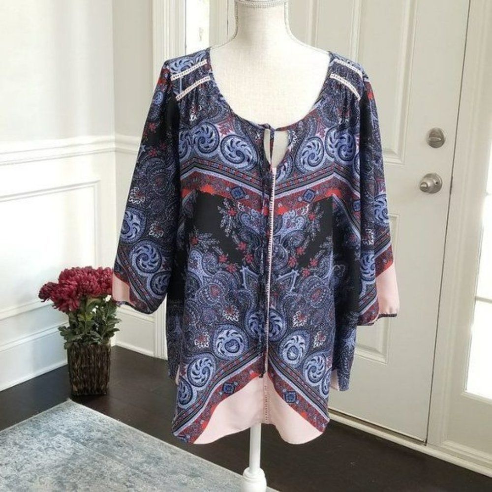 Gibson Latimer Boho Tunic Size XL